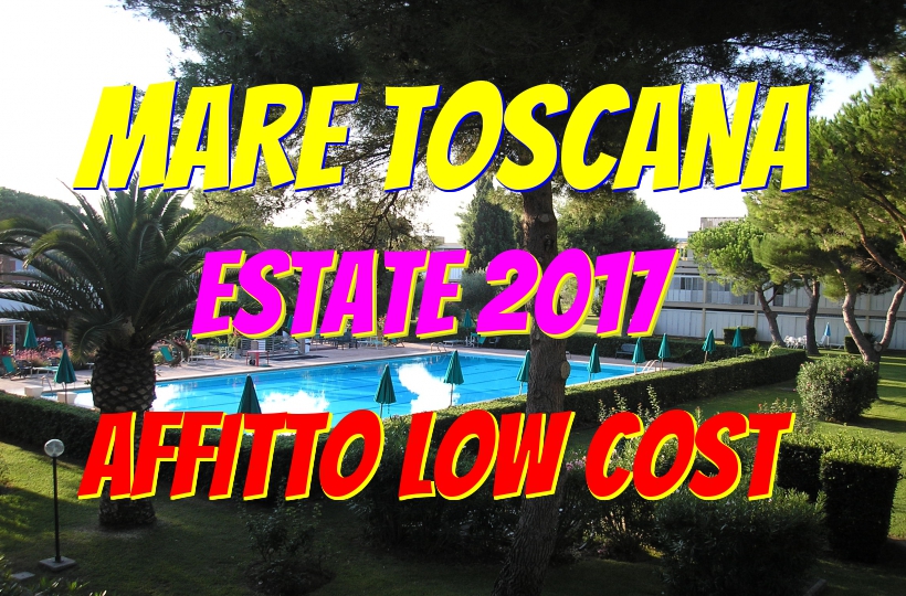 Prezzi affitto case appartamenti  Marina di Bibbona in Toscana